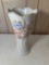 1 Ceramic Decorative Vase With Flower Design/ 1 Cracked Porcelain Japan Vase