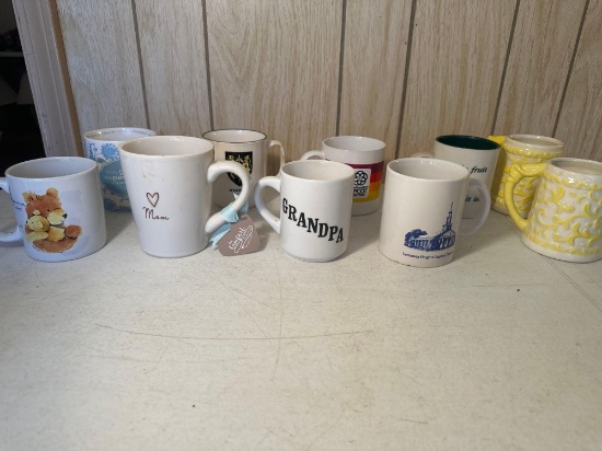 Assorted Coffee Cup Mugs