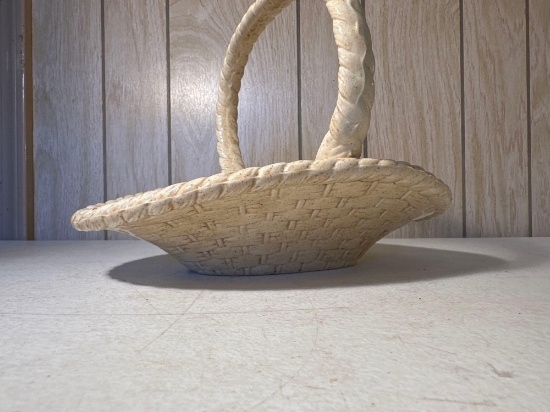 Ceramic Basket With Handle