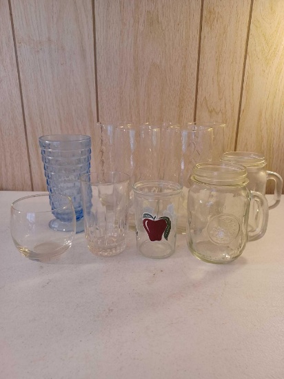 11 Assorted Tea Glasses
