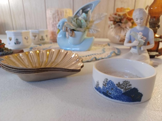 Lighthouse, Figurines, Candle Holders, Jewelry Tray, Candle, Etc.