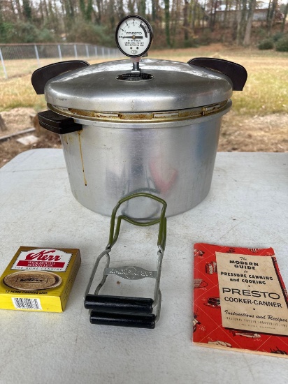 Presto Pressure Cooker - Canner With Lid, Book, Lids