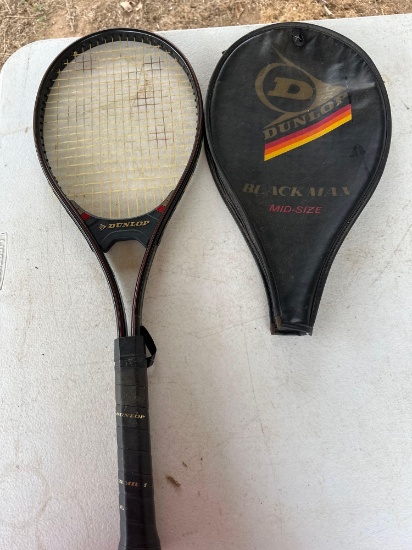 Dunlop Black Max Mid Size Racket and Case