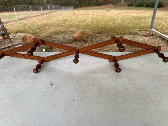 Wooden Coat Rack