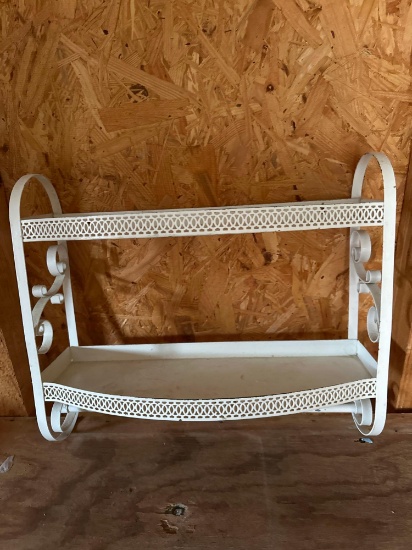 Metal Bathroom Wall Shelf