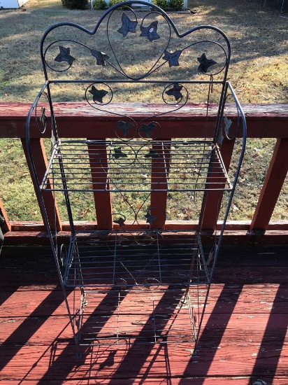 Metal Rack 3 Shelves