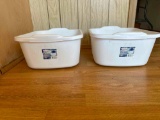 2 Plastic Sterile 18 QT Dishpan
