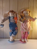 Boy & Girl Easter Rabbits