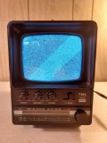TMK 5 Inch Diagonal Black and White Portable TV