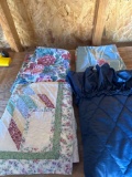 3 Sets of Pillow Shams/ 1 Window Valance