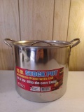 New 16 Quart Stainless Steel Stock Pot