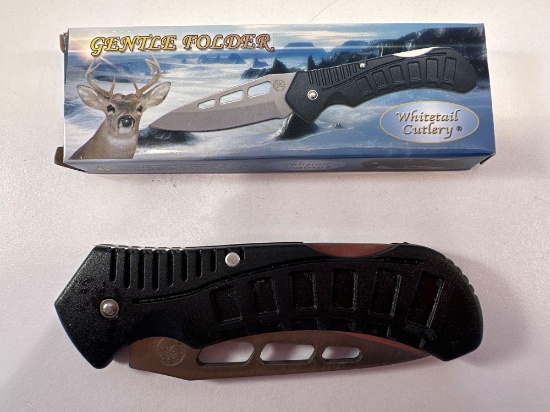 New Gentle Folder Whitetail Cutlery Pocket Knife