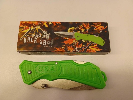 Buck Shot Tactical Pocket Knife