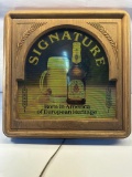 Electric Signature Peter Stroh Beer Sign