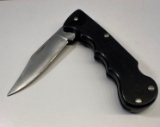 Black Stainless Steel Blade Pocket Knife
