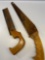 1 Hand Saw with Plastic Handle / 1 Hand Saw with Wooden Handle