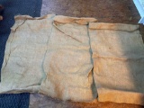 3 Burlap Sacks