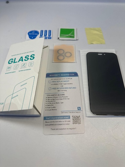 New Tempered Glass Screen Protector With Accessories