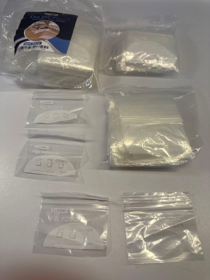 New 500 Pk Medca The Pill Pouch