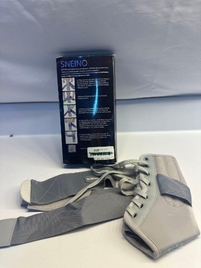 New Sneino Lace Up Adjustable Ankle Support Brace