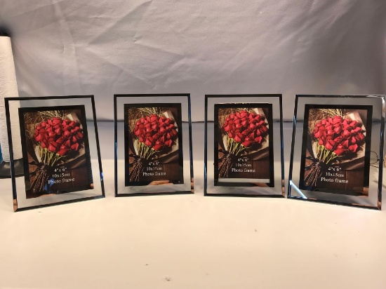 4 New Photo Frames 4 x 6 inch