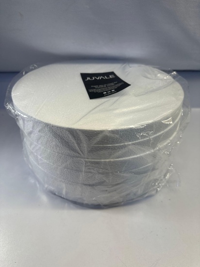 New 6 Pk 12 x 12 Inch Round Foam Circles For Crafts