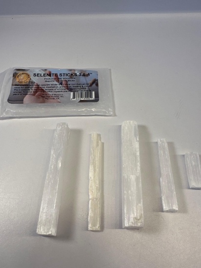New Selenite Sticks 3.5 -4 inches