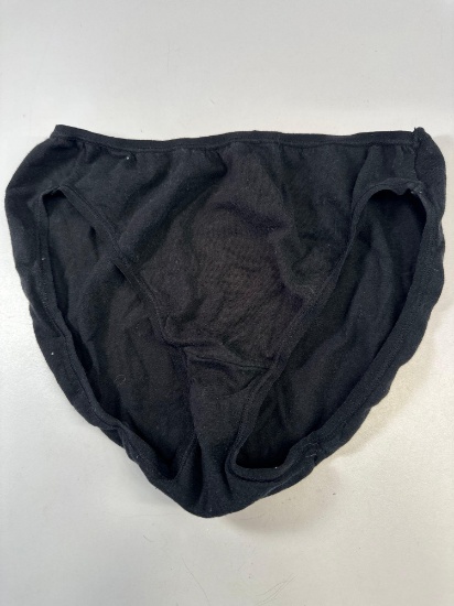 New Black Panties Size Small
