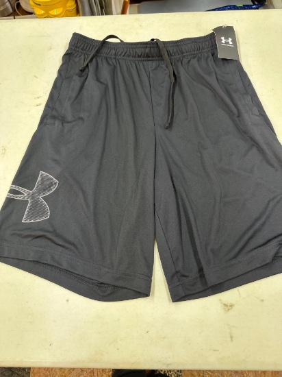 New Mens Under Armor Tech Graphic Shorts Size Medium