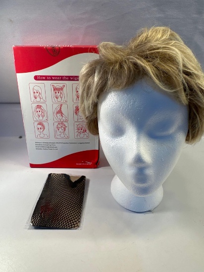 Gnimegil New Natural Wig With Bangs / Cap