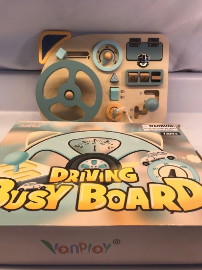Vanplay Driving Busy Board New in Box