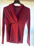 New Womens Amelie Boutik Long Sleeve Dress Shirt Size XL