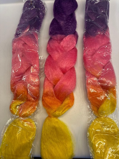 New 3 Pcs Imierfa Ombre Braiding Hair 24 Inch