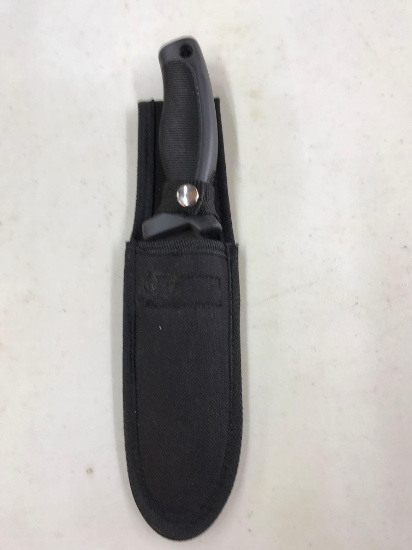 Watch Fire Hunting Knife wt Sheath