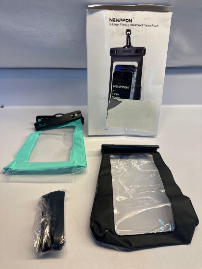 2 Pk Newpron Large Floating Waterproof Phone Pouch