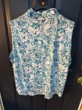 New Ladies X-Large Dress Short Sleeve Shirt