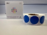 New 1 x 1 Inch Hand Crafted Permanent Labels