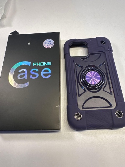 New Case Phone For IPhone 12/12 Pro 6.1 Screen Double Ring Case