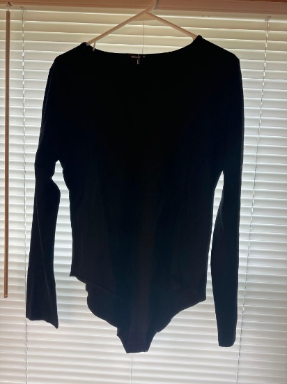 New Mangdiup Black Bodysuit Size XXLarge