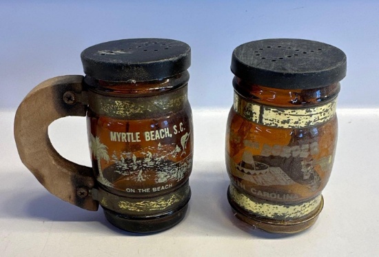 Vintage Myrtle Beach SC Salt/ Pepper Shakers