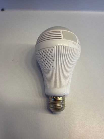 LED Light Bulb Wi-Fi Camera