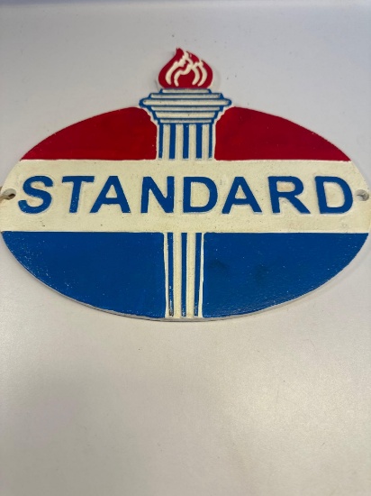 Metal Standard Cast Sign