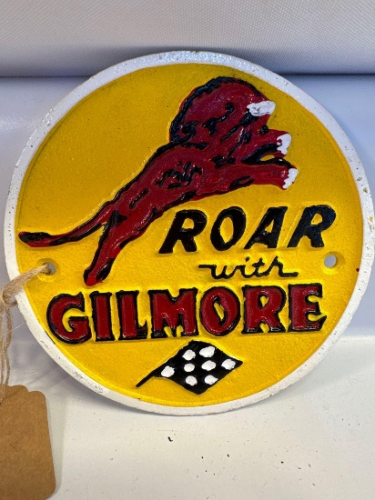 Metal Gilmore Cast Sign