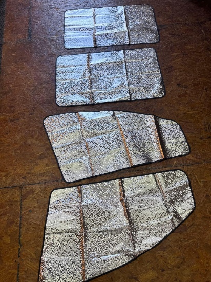New 4 Pc Magnetic Car Window Shades
