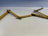 Craftsman Yellow Folding Ruler / Measuring Stick