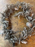 Pine Garland With Pinecones On Garland