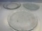 3 Decorative Glass Plates