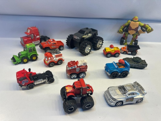 Ninja Turtle Transformer, Toy Trucks, Cars, Trailers,Etc