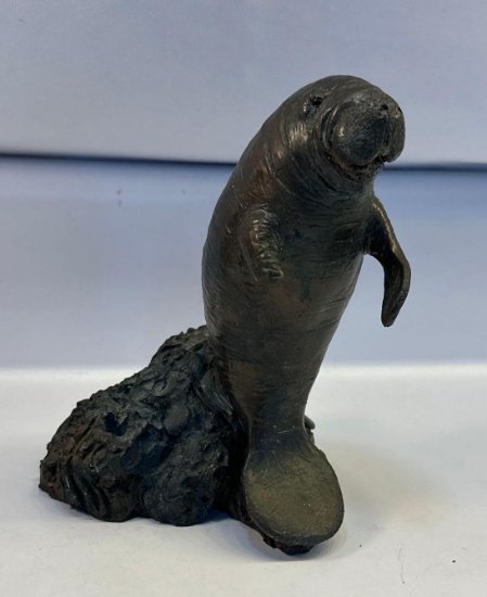 Metal Seal / Walrus Figurine