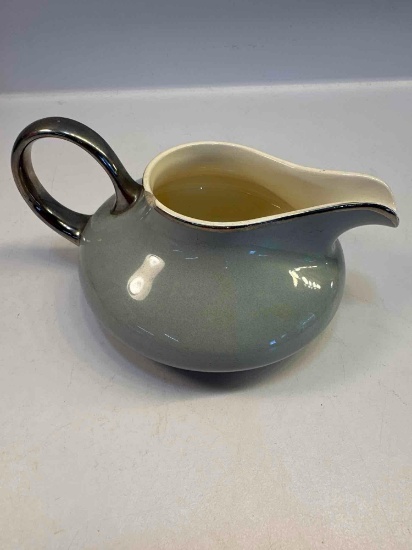 The Marker Pottery Co 22 KT Plate Creamer